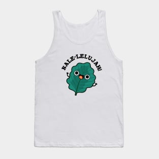 Kale-lelujah Cute Veggie Kale Pun Tank Top